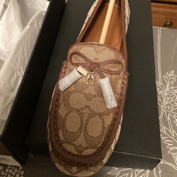 Coach Moira  SIG Jacquard LOAFER Sz 11M NIB - Picture 3 of 7